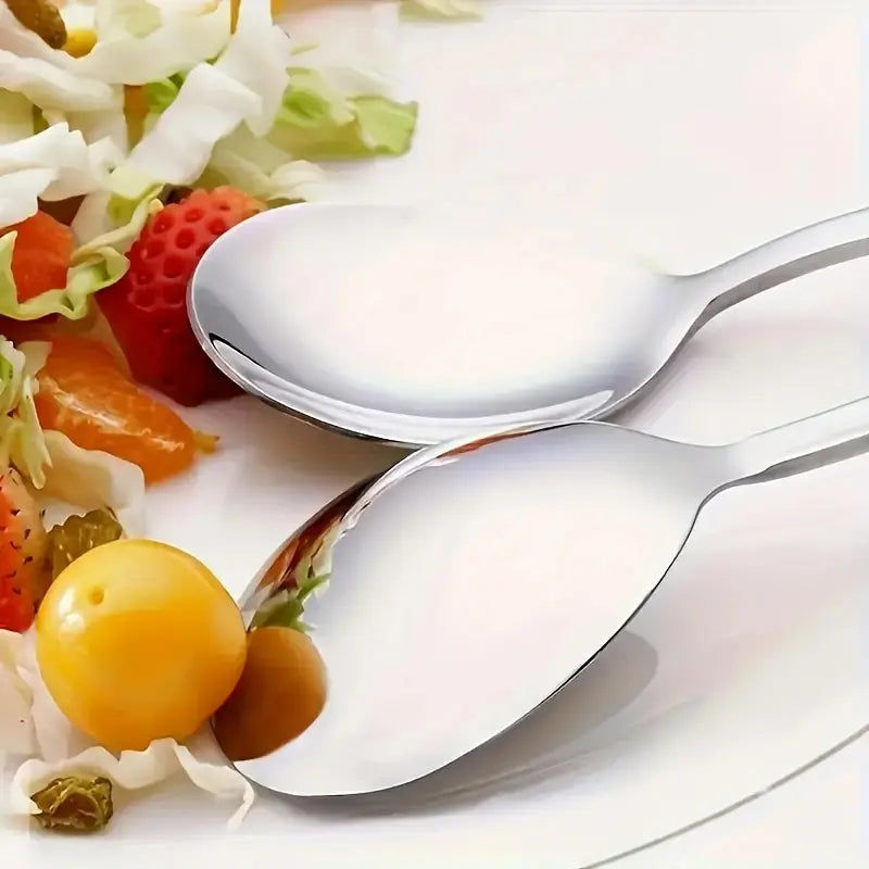 12-Piece Stainless Steel Korean Teaspoon Set, 7.28-Inch Durable Soup Spoons, Mirror-Polished and Dishwasher Safe Tableware, Ideal for Rice, Cream Soups, Desserts, and Oatmeal for Home and Restaurant Use